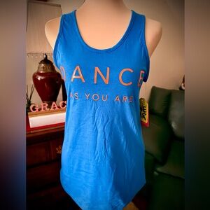 Zumba Fitness Blue Dance Tank Top